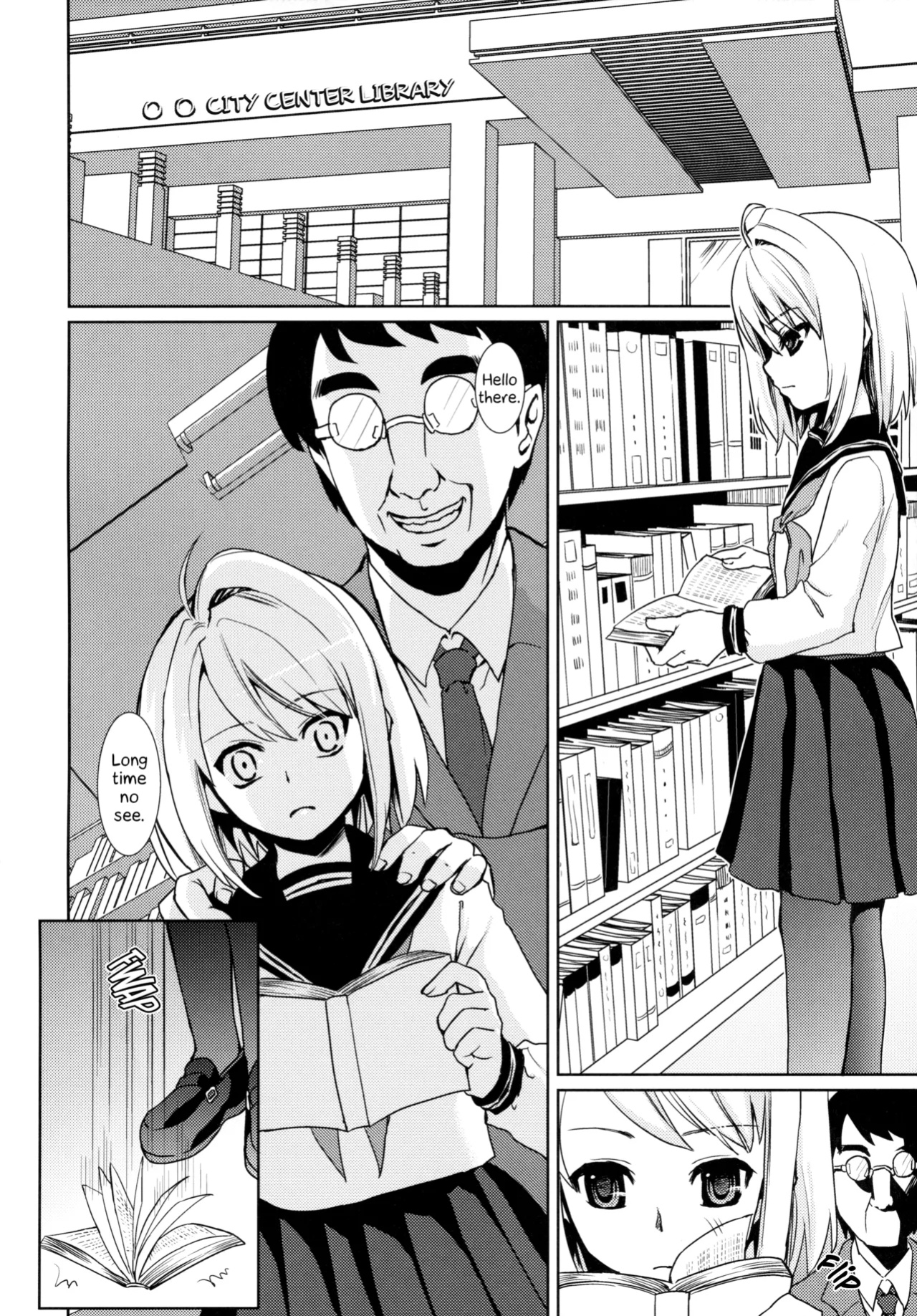 [F Taku (Anma)] Mukuchi Shoujo no Chikan Higai - ALL CHAPTERS