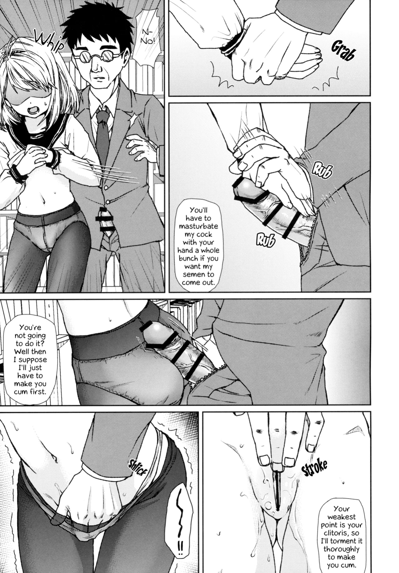 [F Taku (Anma)] Mukuchi Shoujo no Chikan Higai - ALL CHAPTERS
