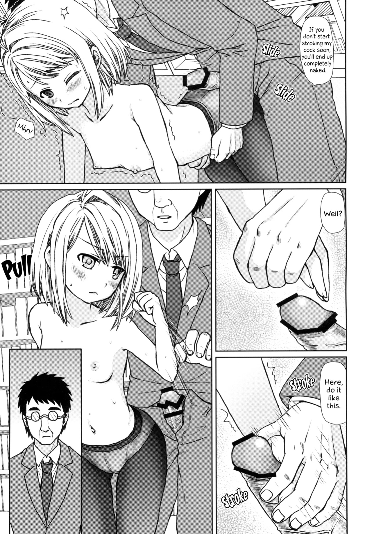 [F Taku (Anma)] Mukuchi Shoujo no Chikan Higai - ALL CHAPTERS