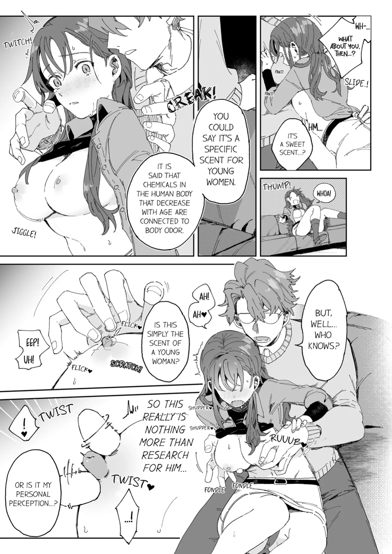 [Otsui Mikage (Otomeshi Mikage)] Kenkyuu Naiyou wa Seikan Kaihatsu!? ~Wata-chan wa Kyouju no H na Jikkendai~ | Researching Sexual Development!? -Wata Becomes Her Professor's Test Subject for Sex- Chapter 1-8