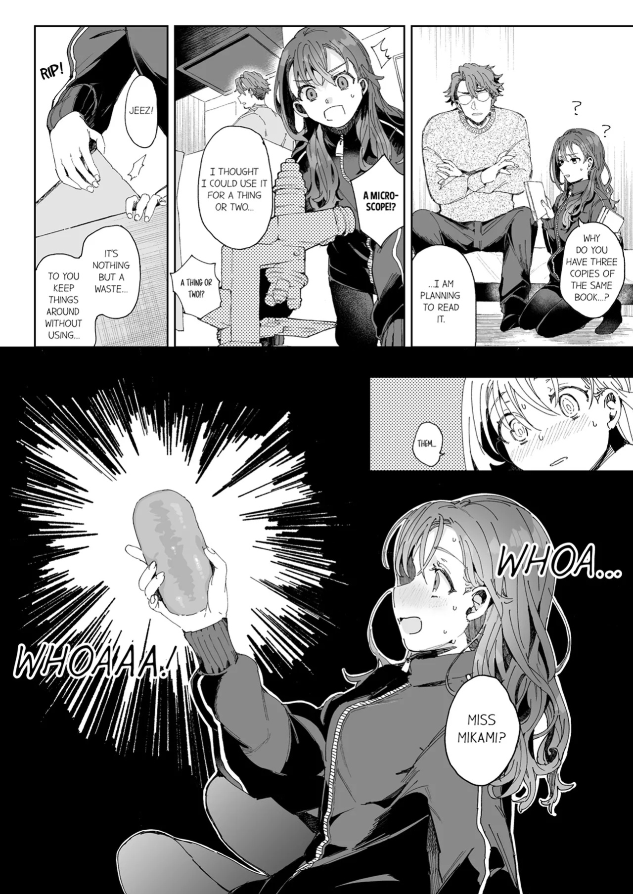 [Otsui Mikage (Otomeshi Mikage)] Kenkyuu Naiyou wa Seikan Kaihatsu!? ~Wata-chan wa Kyouju no H na Jikkendai~ | Researching Sexual Development!? -Wata Becomes Her Professor's Test Subject for Sex- Chapter 1-8