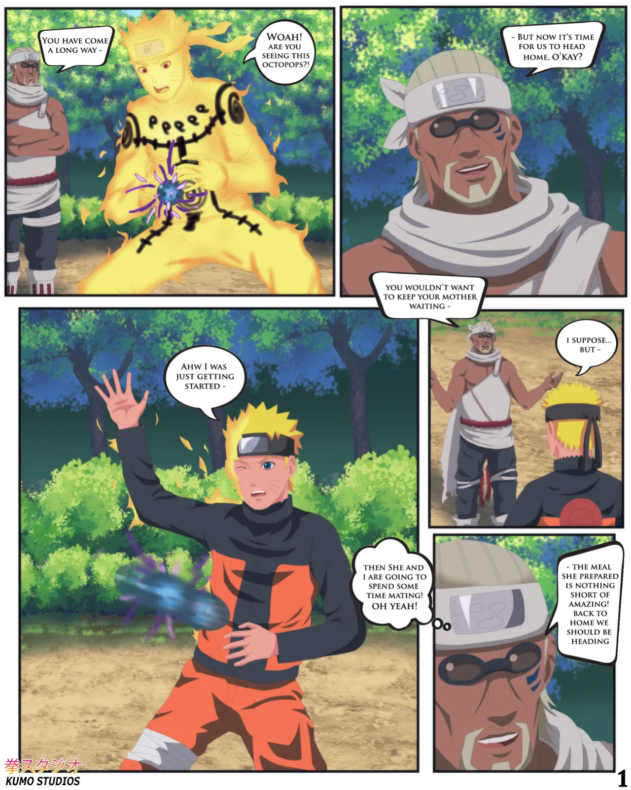 NARUTO'S MOM by Kumostudios