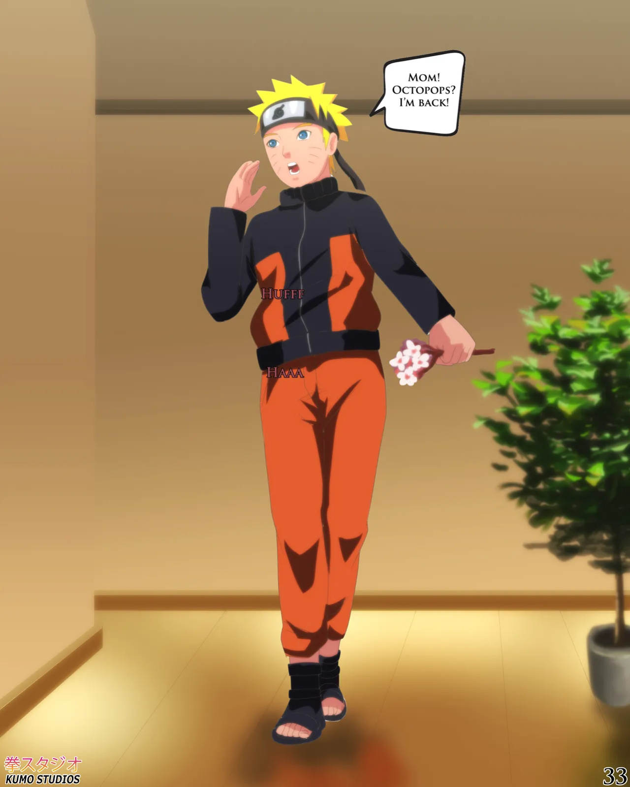 NARUTO'S MOM by Kumostudios
