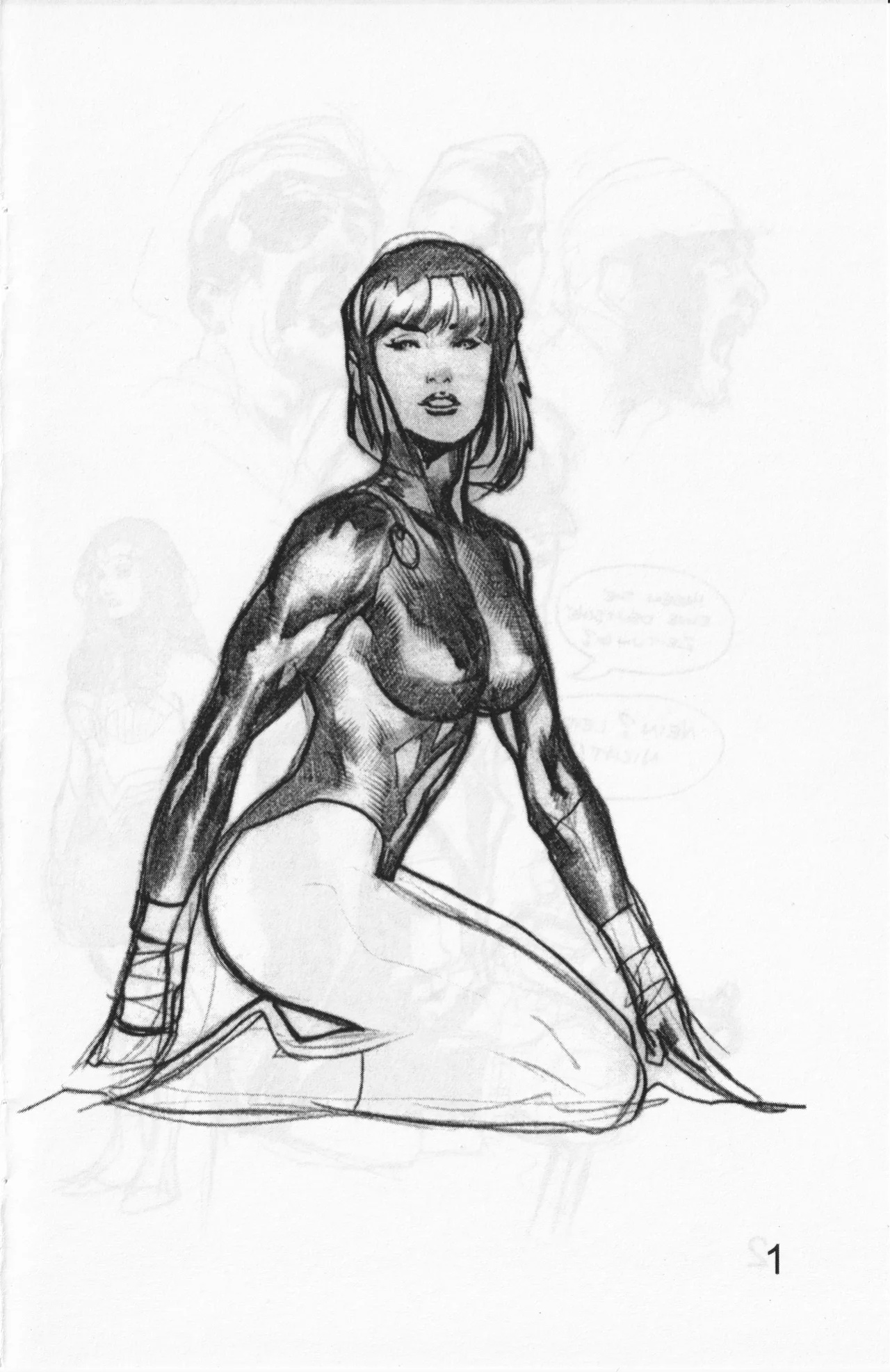 [Adam Hughes] Drawings, Doodles & Sketches