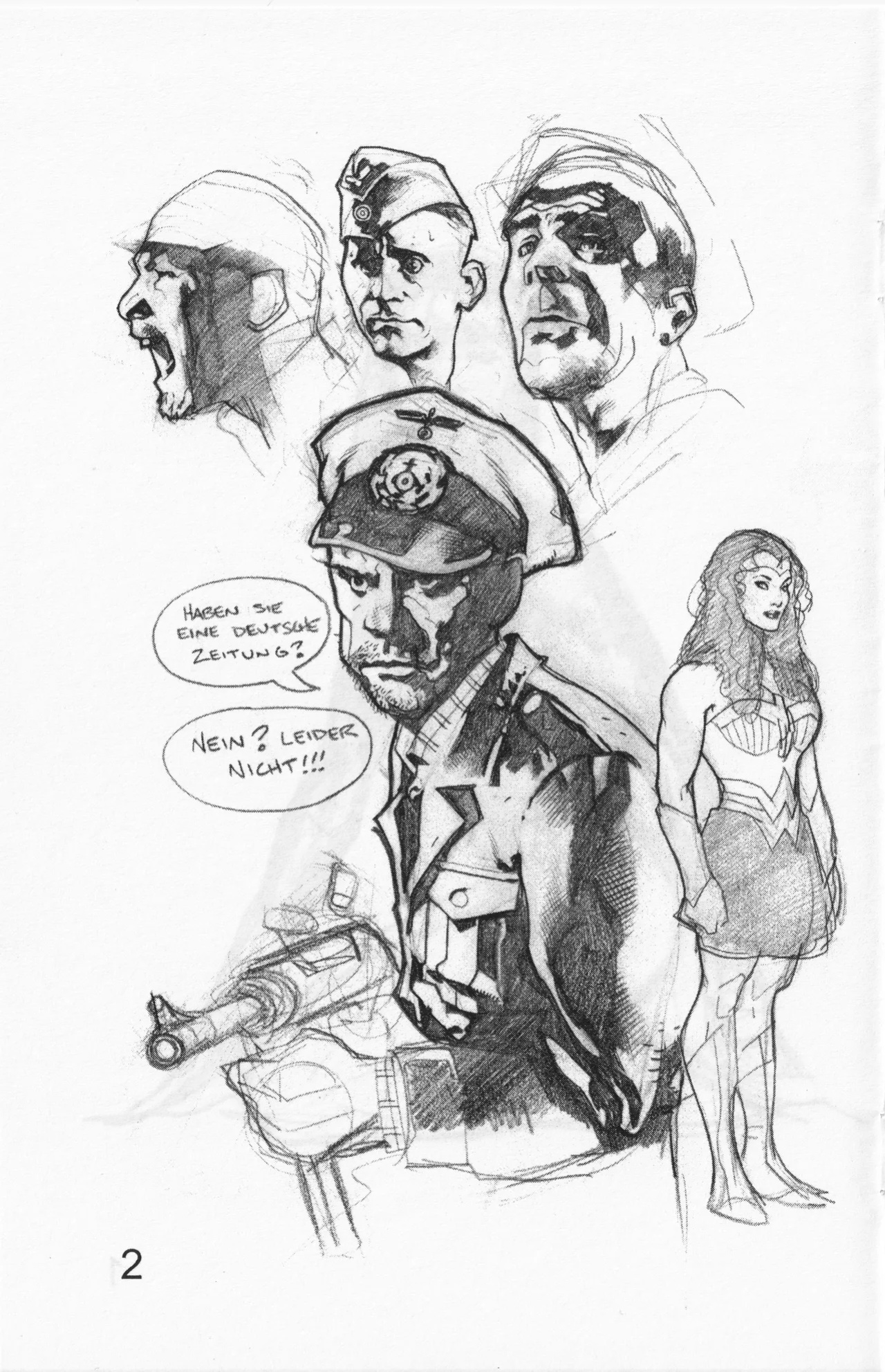 [Adam Hughes] Drawings, Doodles & Sketches