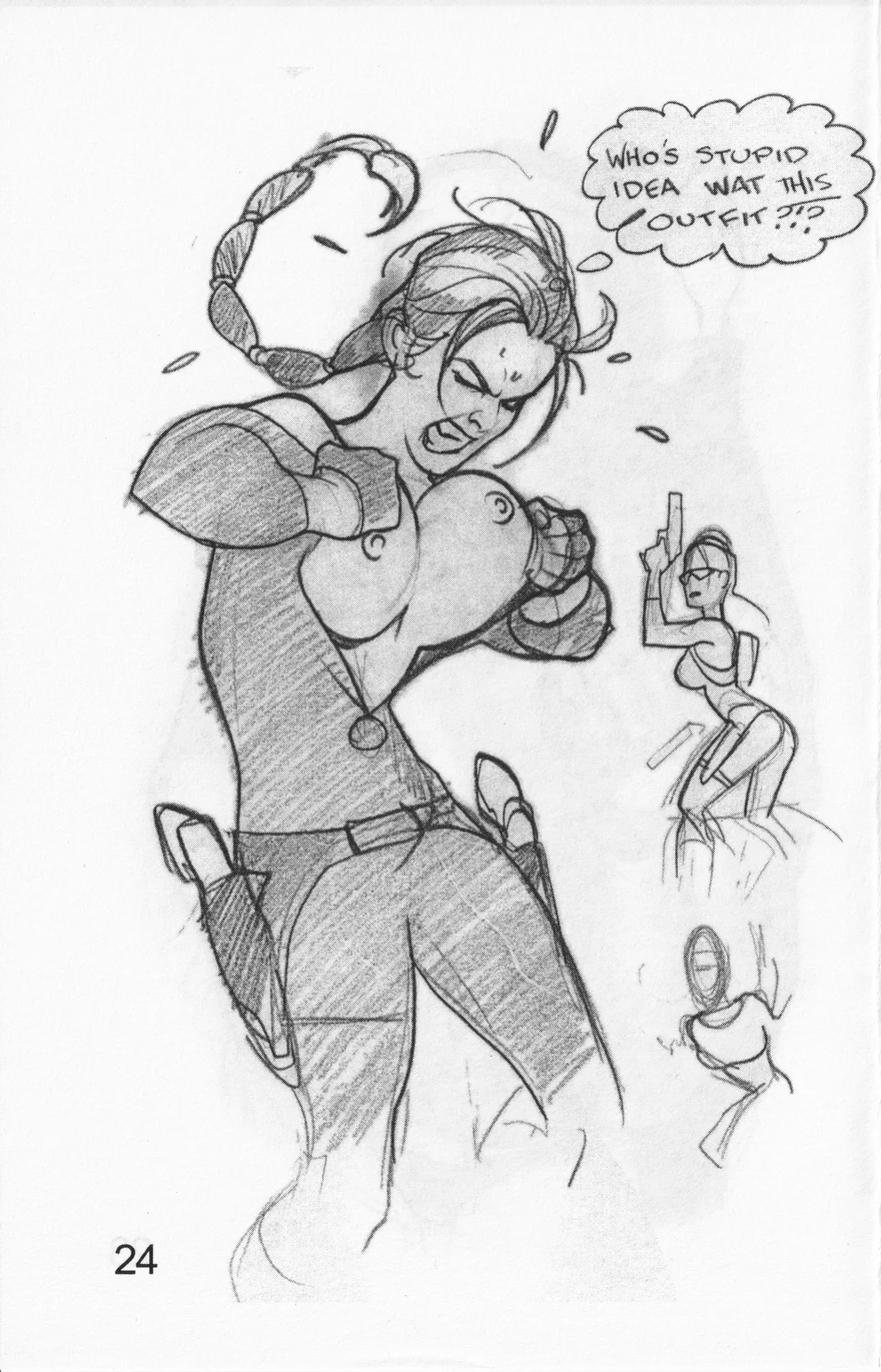 [Adam Hughes] Drawings, Doodles & Sketches
