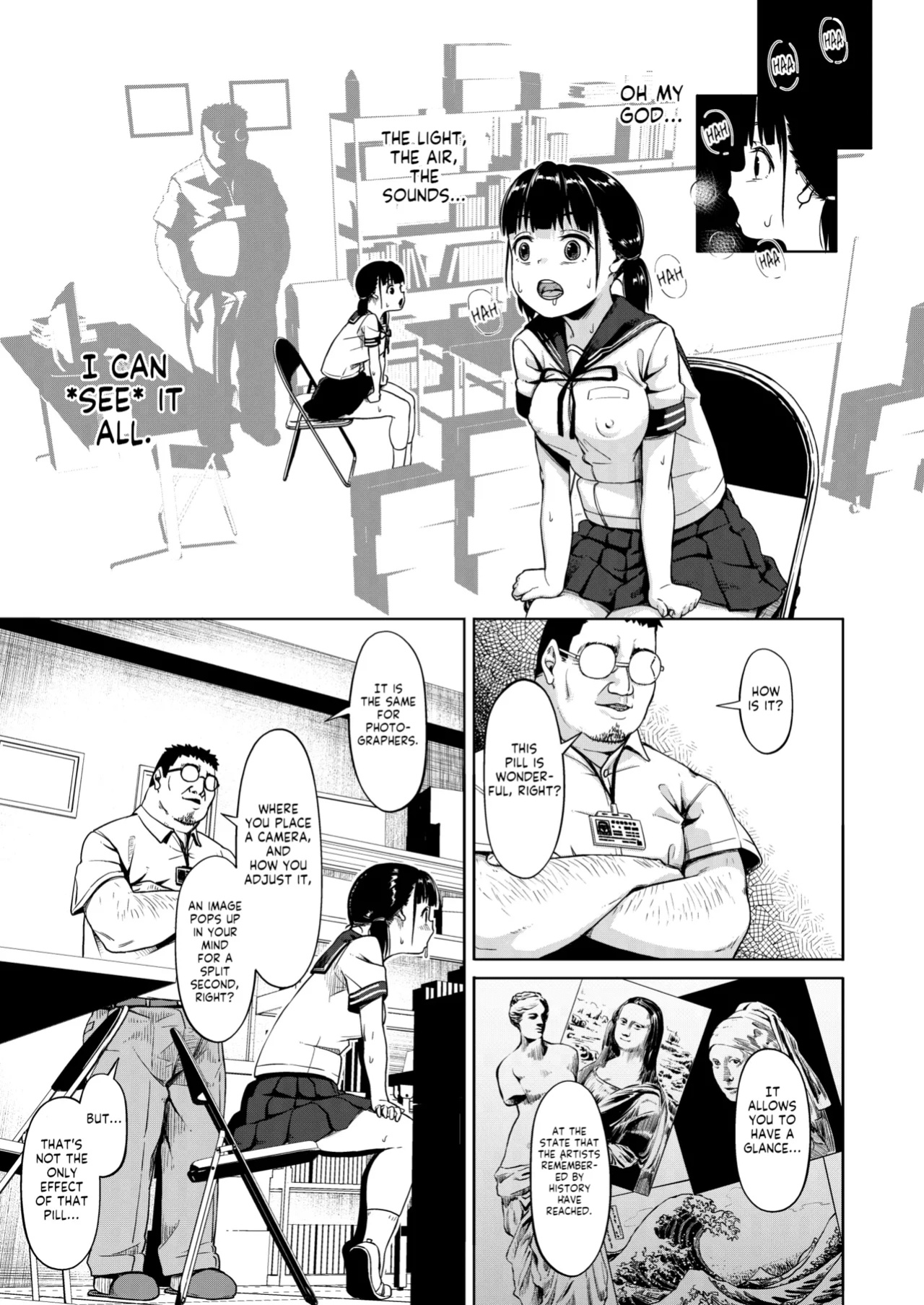 [Circle Mizusane (Mizusane)] Joshi Shashin-bu to Oji-san Shidouin | Girls' Photography Club and the Uncle Instructor