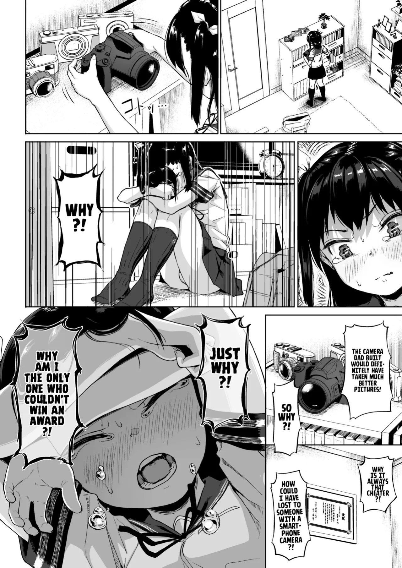 [Circle Mizusane (Mizusane)] Joshi Shashin-bu to Oji-san Shidouin | Girls' Photography Club and the Uncle Instructor