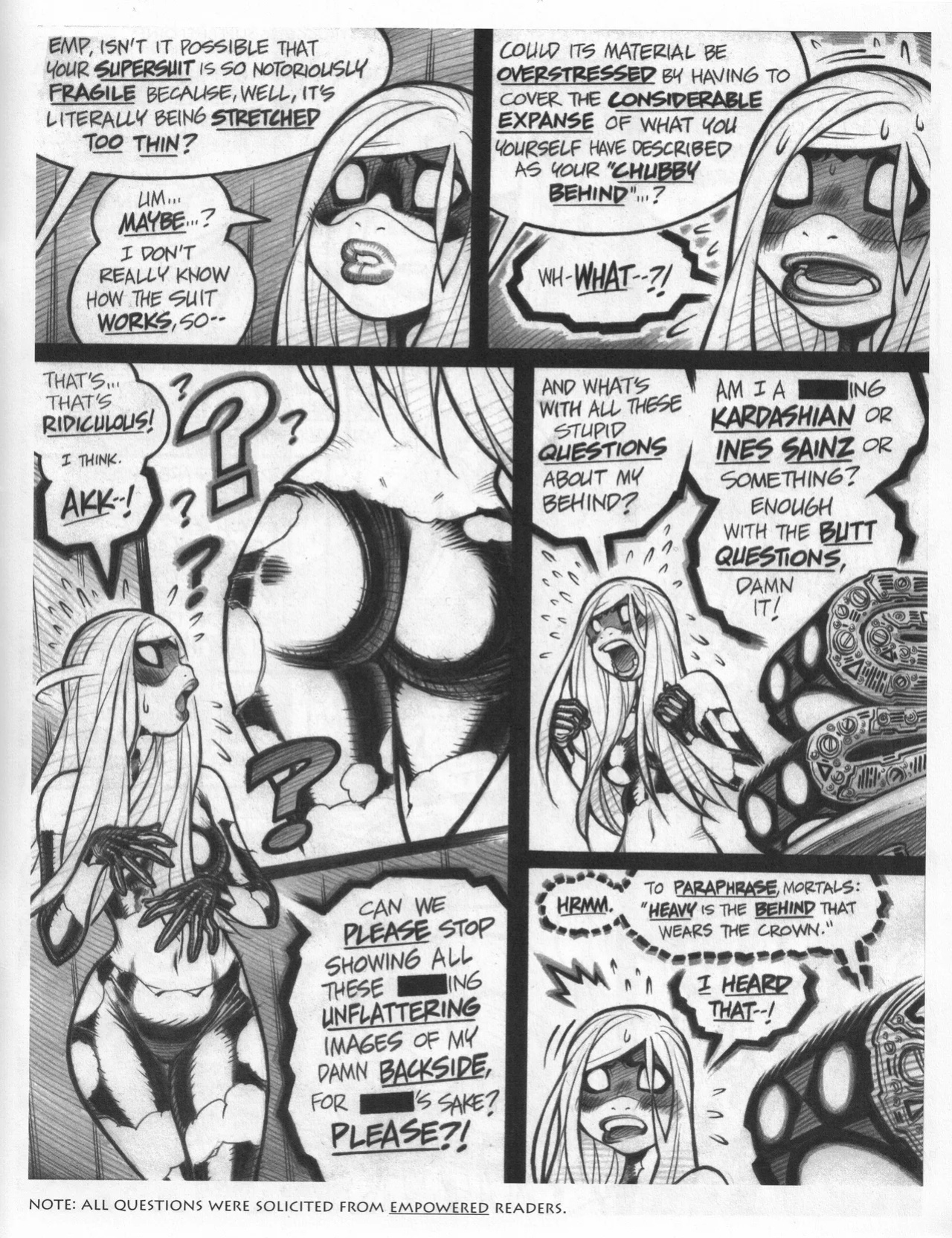 [Adam Warren] Empowered Extra Sketchiness