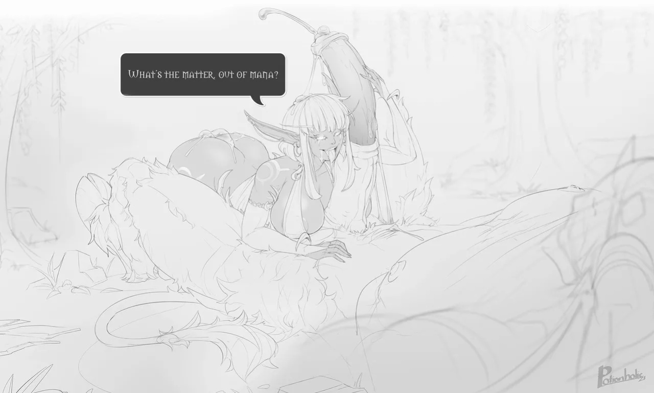 [Potionaholic] Amelette x Satyr (World of Warcraft)