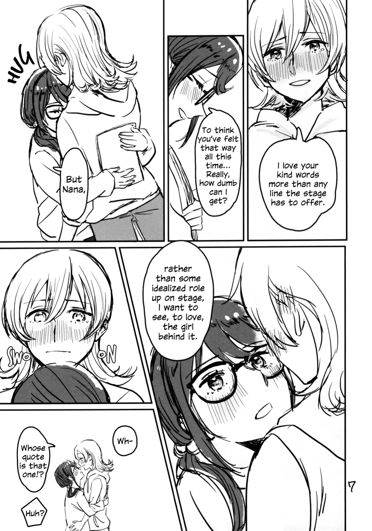 (Girls Love Festival 25) [1193 (itwo)] Kokuhaku wa "Title Mitei" | Untitled Confession (Shoujo Kageki Revue Starlight)