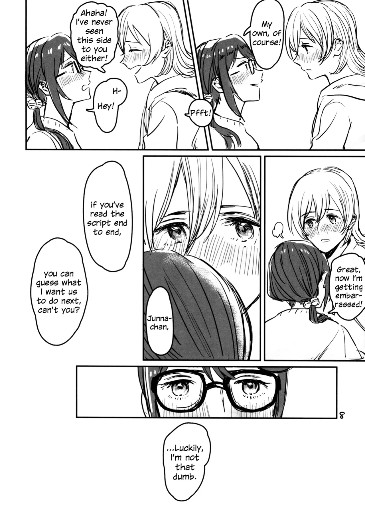 (Girls Love Festival 25) [1193 (itwo)] Kokuhaku wa "Title Mitei" | Untitled Confession (Shoujo Kageki Revue Starlight)