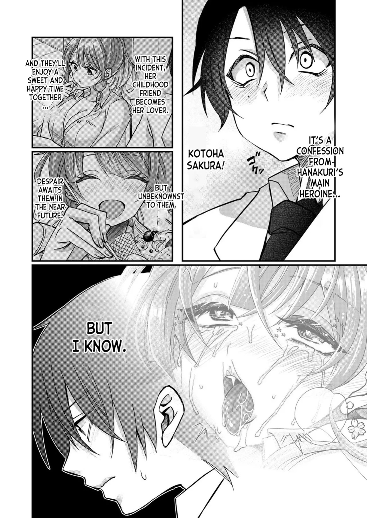 [Satsuki Asha, Mizuki Mizuki] Eroge Sekai ni Tensei Shita ore ga, Oshi e no ai de Netorare Hiroin o Shiawaseni Suru. ch.1-8 [desudesu] [Fated Circle]
