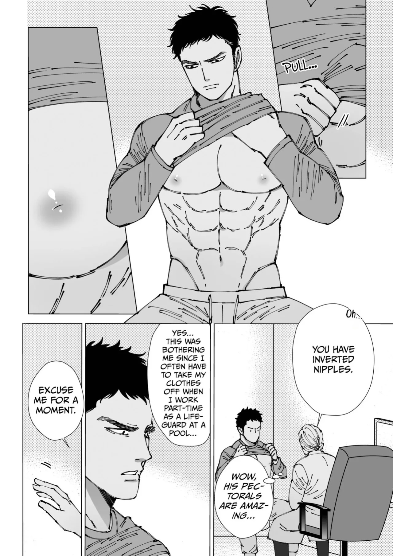 [Hoshitani Kyo] Sawatte Tatasete, Kanbotsu Chikubi. | Touch Me and Make My Inverted Nipples Hard Chapters 1-3 (Complete)