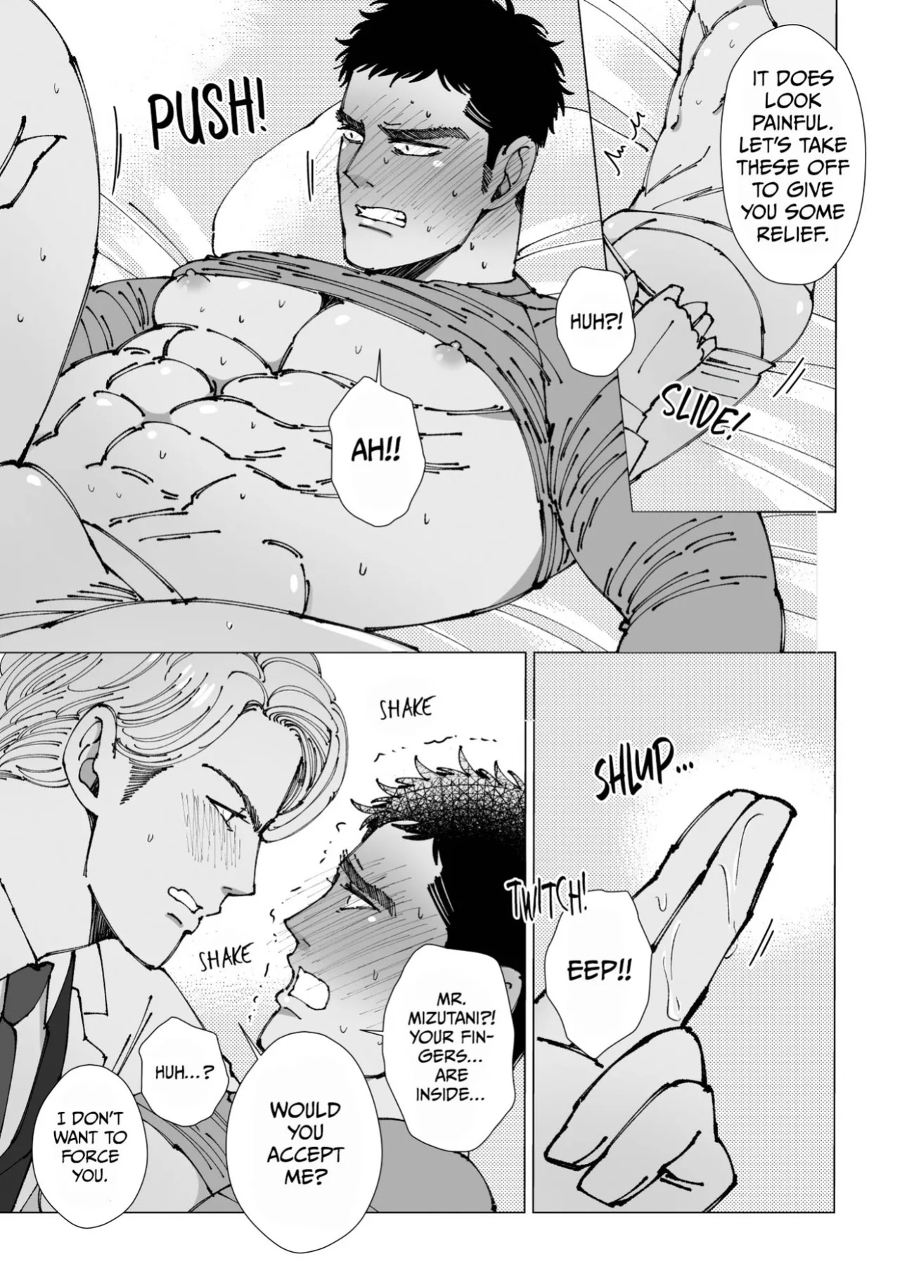[Hoshitani Kyo] Sawatte Tatasete, Kanbotsu Chikubi. | Touch Me and Make My Inverted Nipples Hard Chapters 1-3 (Complete)