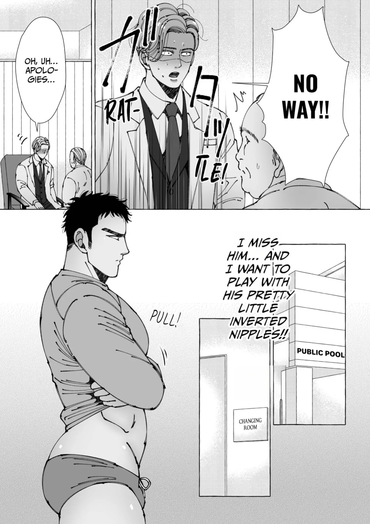 [Hoshitani Kyo] Sawatte Tatasete, Kanbotsu Chikubi. | Touch Me and Make My Inverted Nipples Hard Chapters 1-3 (Complete)