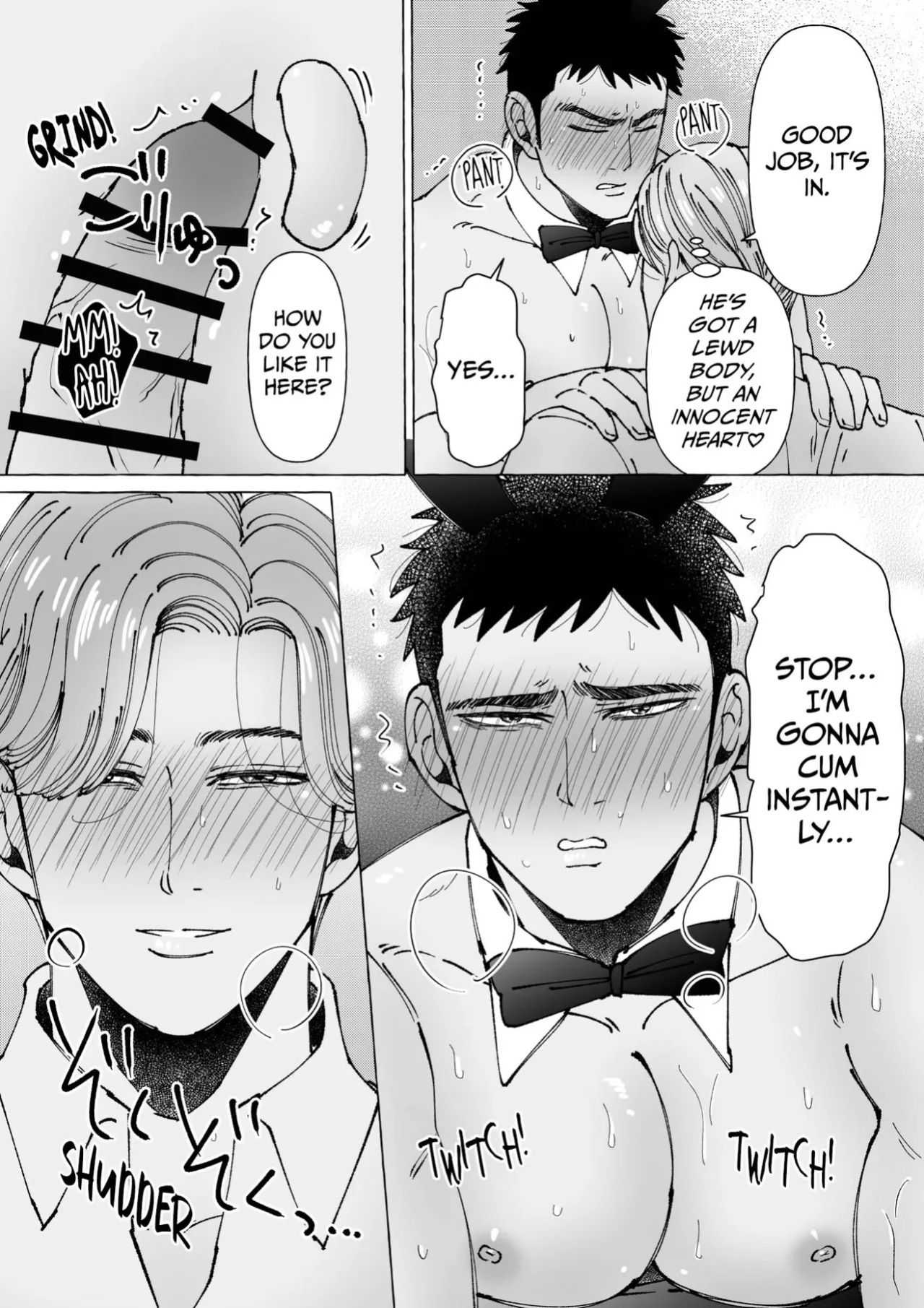 [Hoshitani Kyo] Sawatte Tatasete, Kanbotsu Chikubi. | Touch Me and Make My Inverted Nipples Hard Chapters 1-3 (Complete)