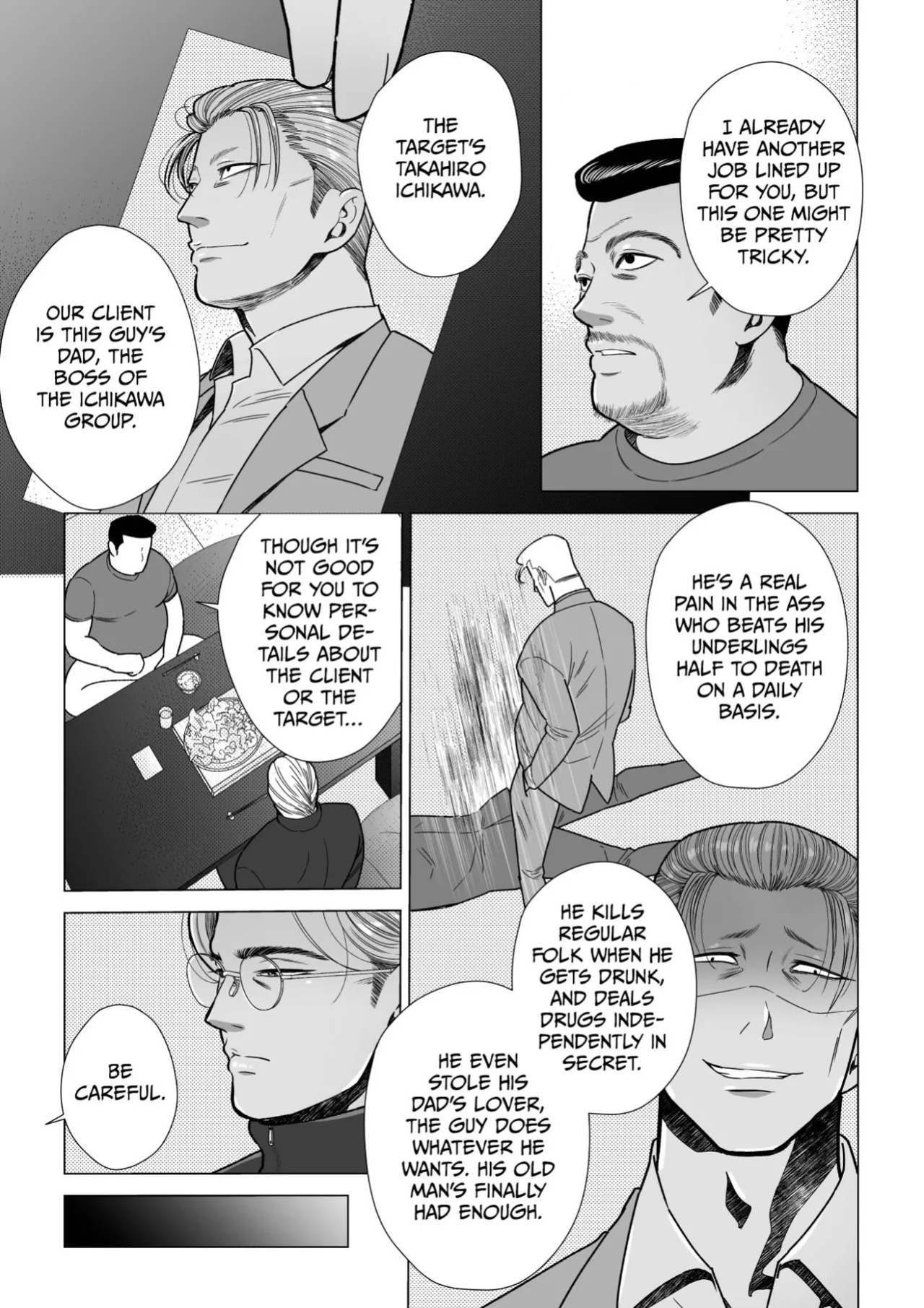 [Hoshitani Kyo] Mob x Koroshiya | Mob x Hit Man Chapters 1-3 (Complete)