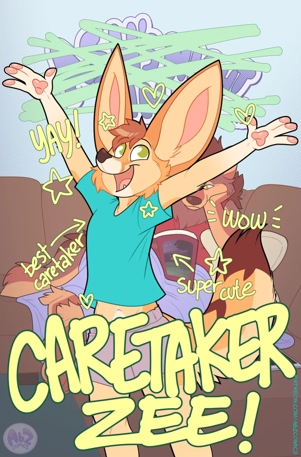 [Abz Comics] Caretaker Zee / Ash's Night In + BONUS