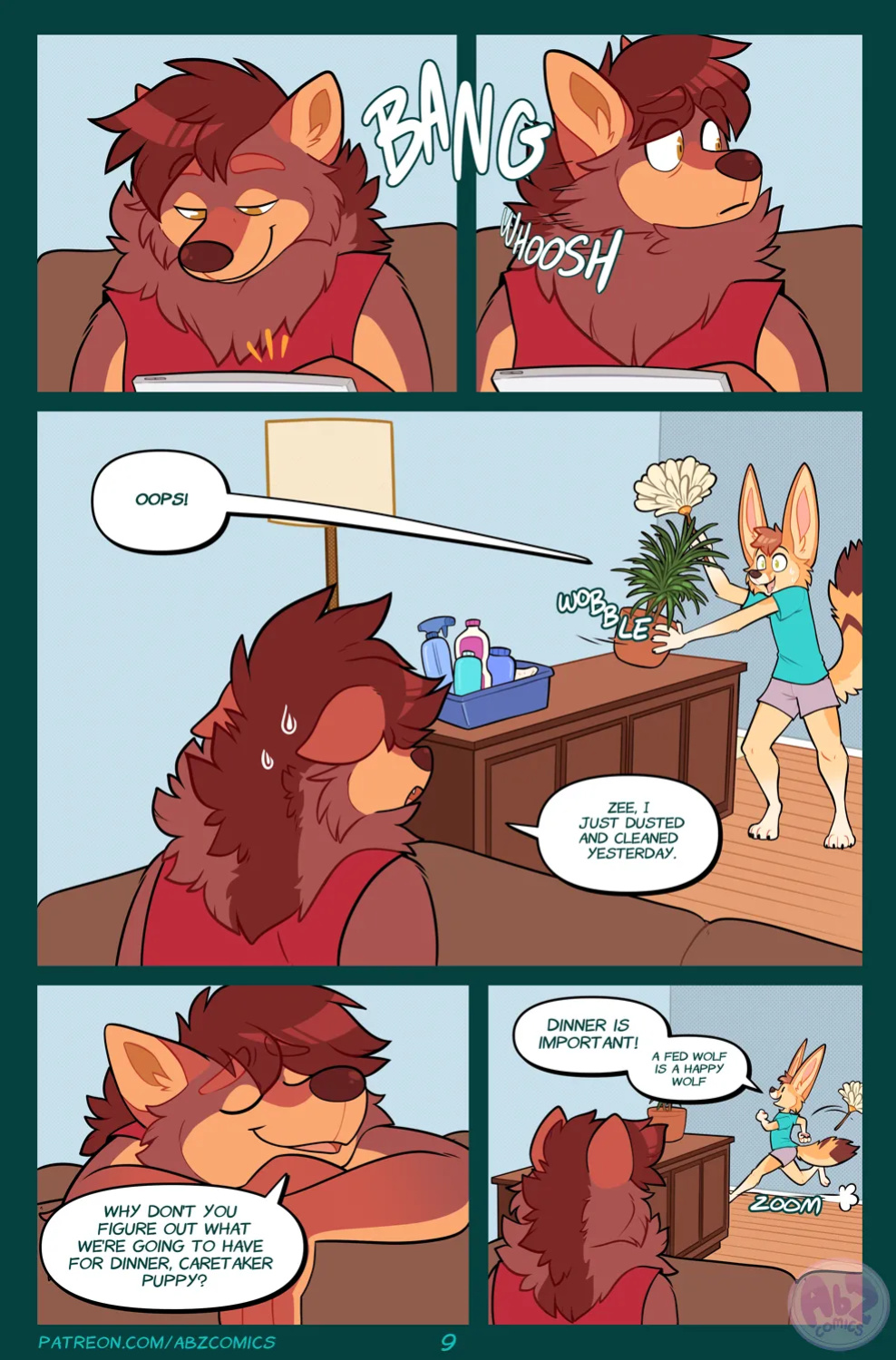 [Abz Comics] Caretaker Zee / Ash's Night In + BONUS