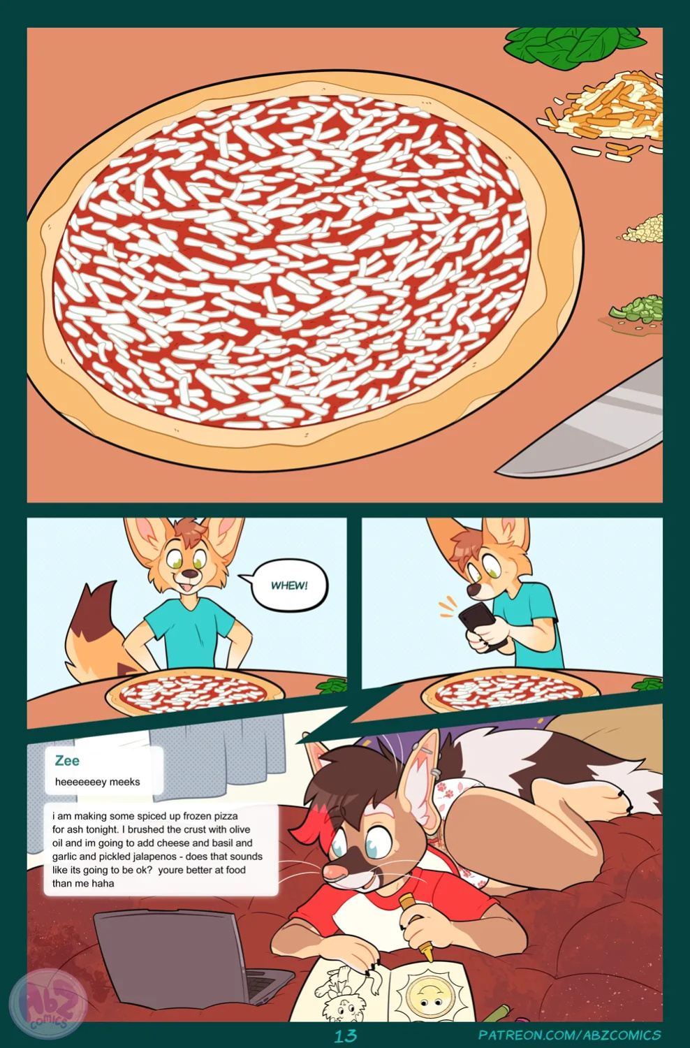 [Abz Comics] Caretaker Zee / Ash's Night In + BONUS