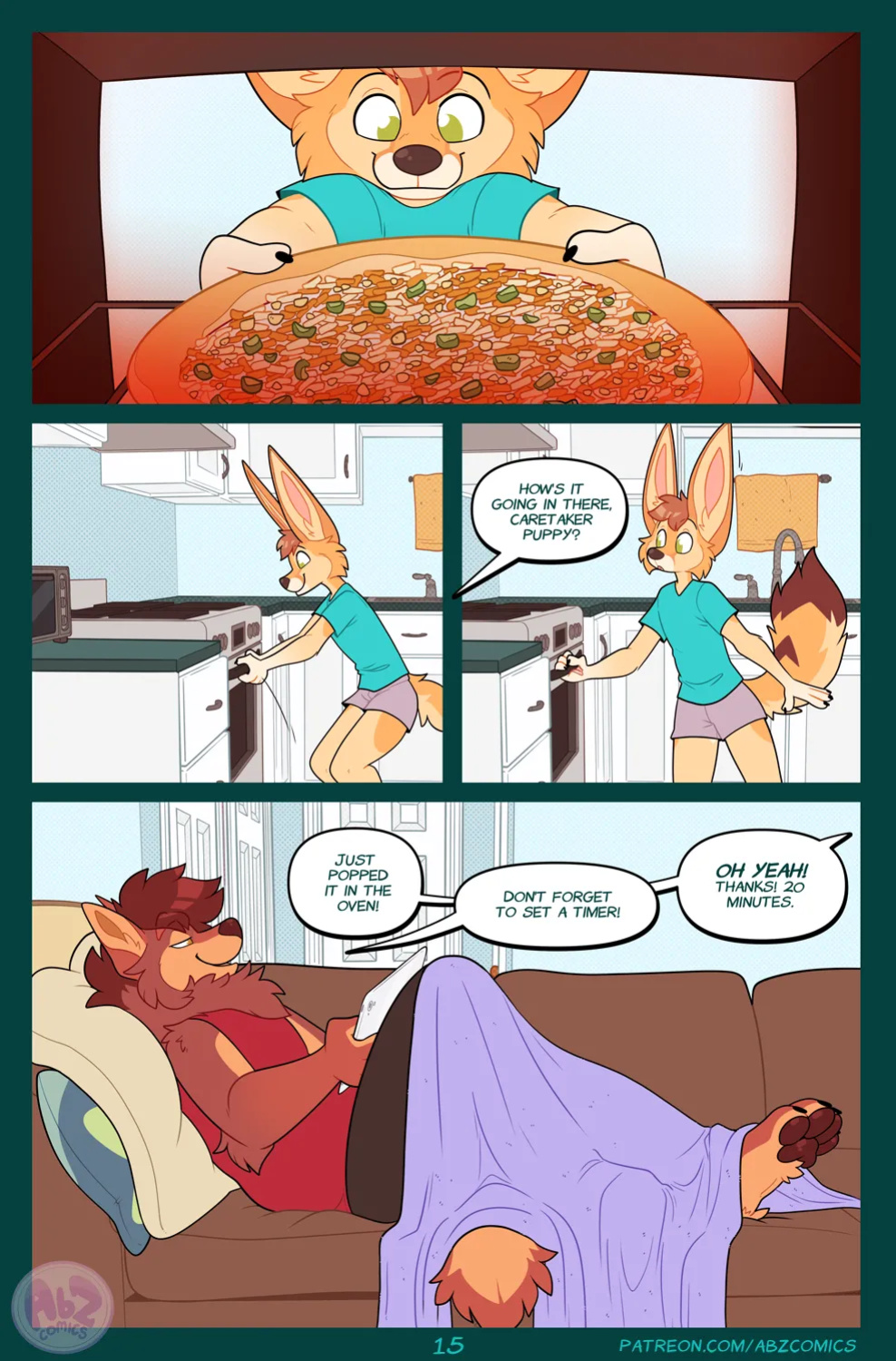 [Abz Comics] Caretaker Zee / Ash's Night In + BONUS