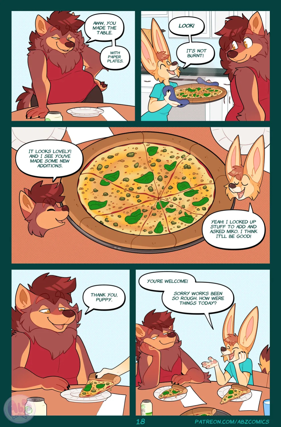 [Abz Comics] Caretaker Zee / Ash's Night In + BONUS