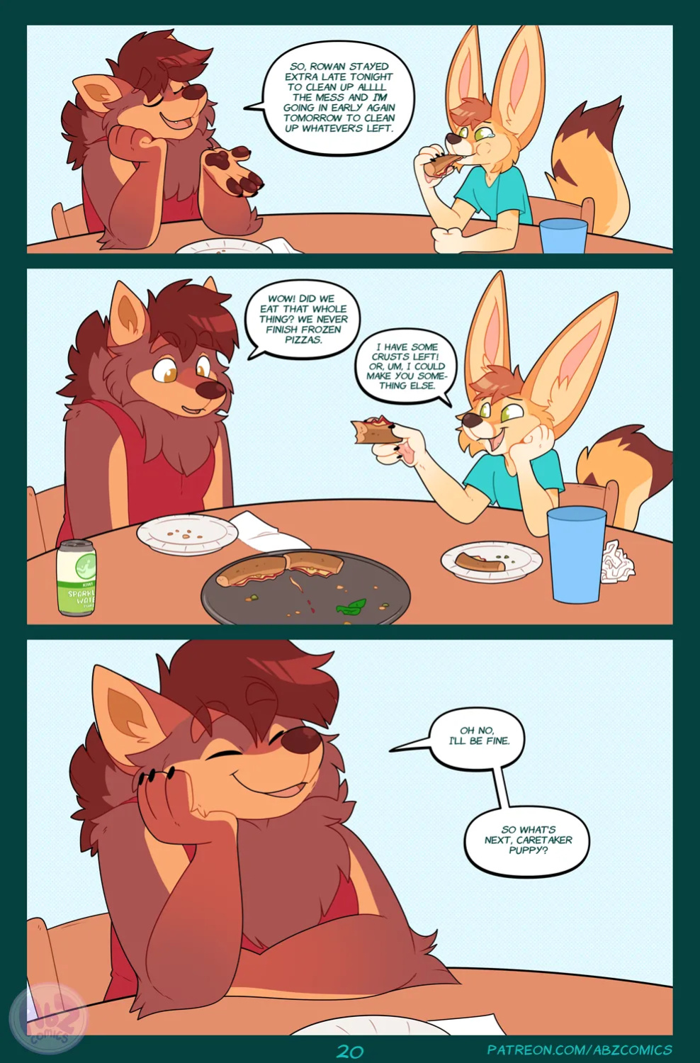 [Abz Comics] Caretaker Zee / Ash's Night In + BONUS