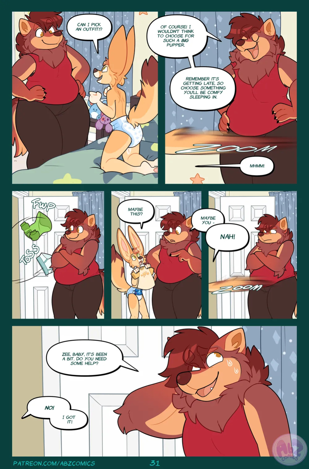 [Abz Comics] Caretaker Zee / Ash's Night In + BONUS