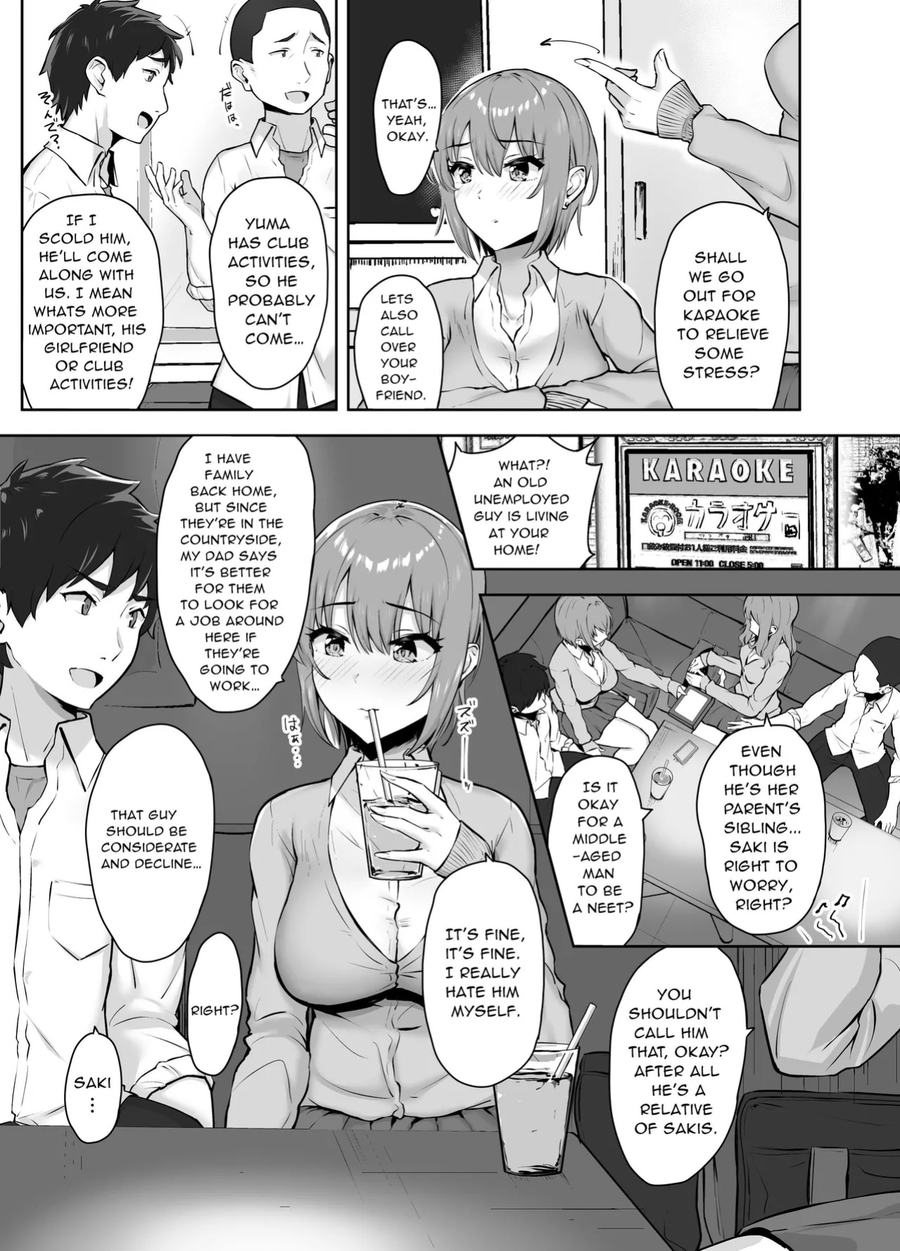 [Mocchimochiya (caruta)] Musaborareru Meiana | Devouring My Niece's Hole