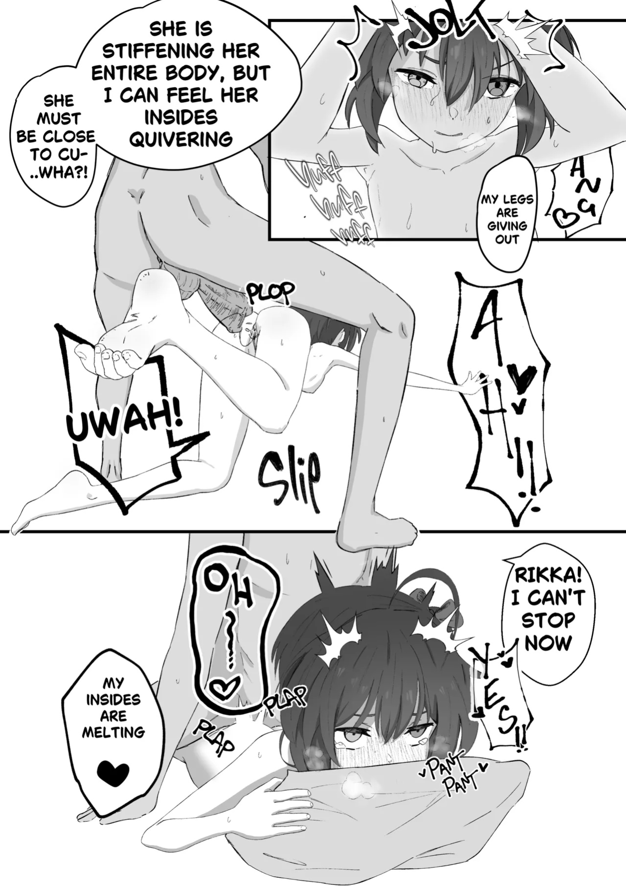Rikka's surprise attack