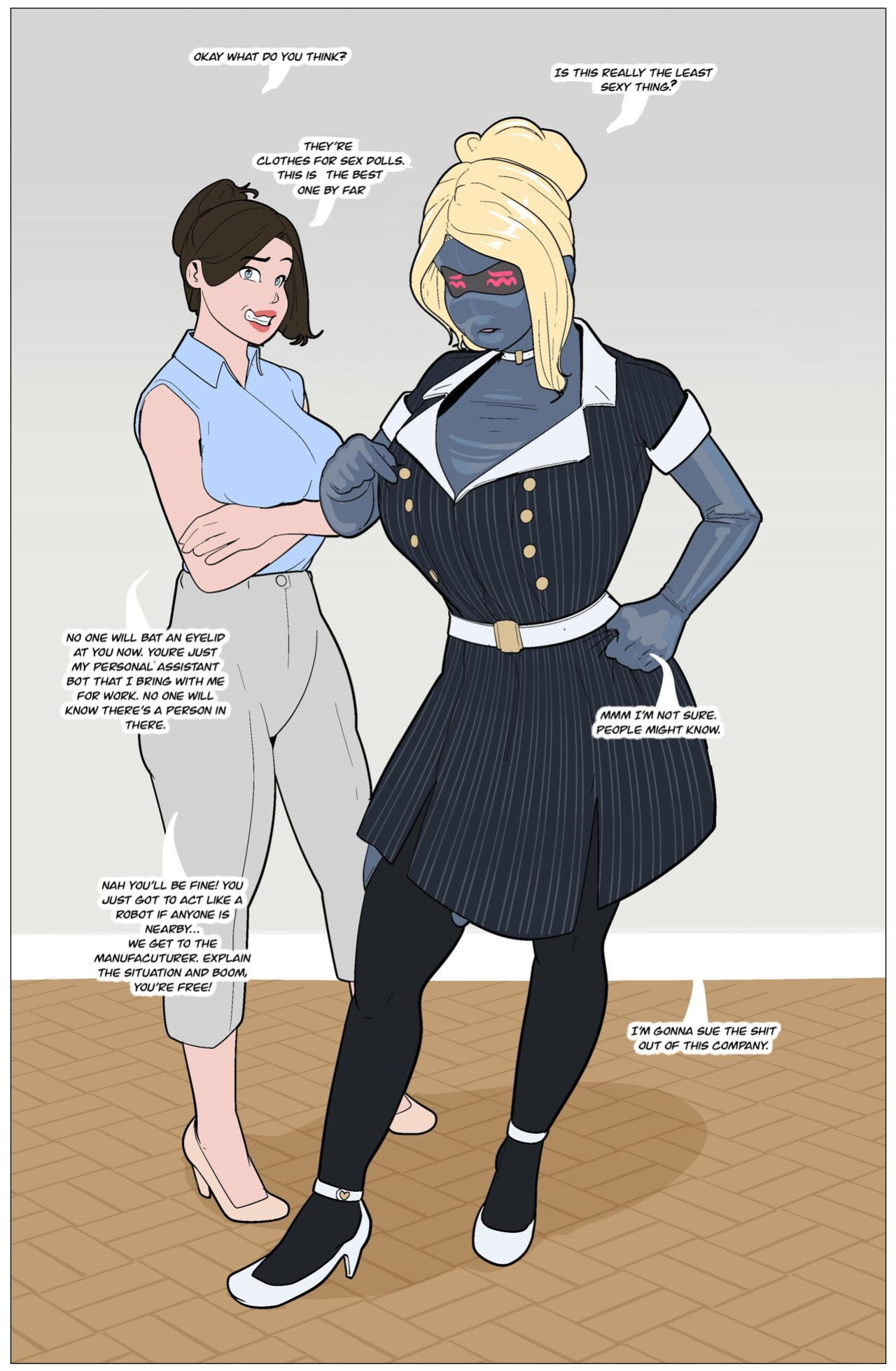 [Mana Omega] Robot maid