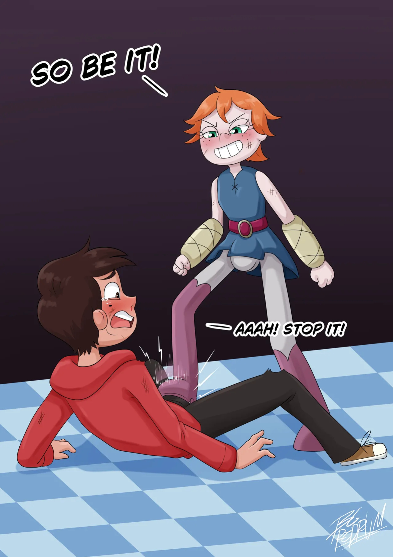 [BGRedrum] The Superior Knight (Star vs the Forces of Evil)