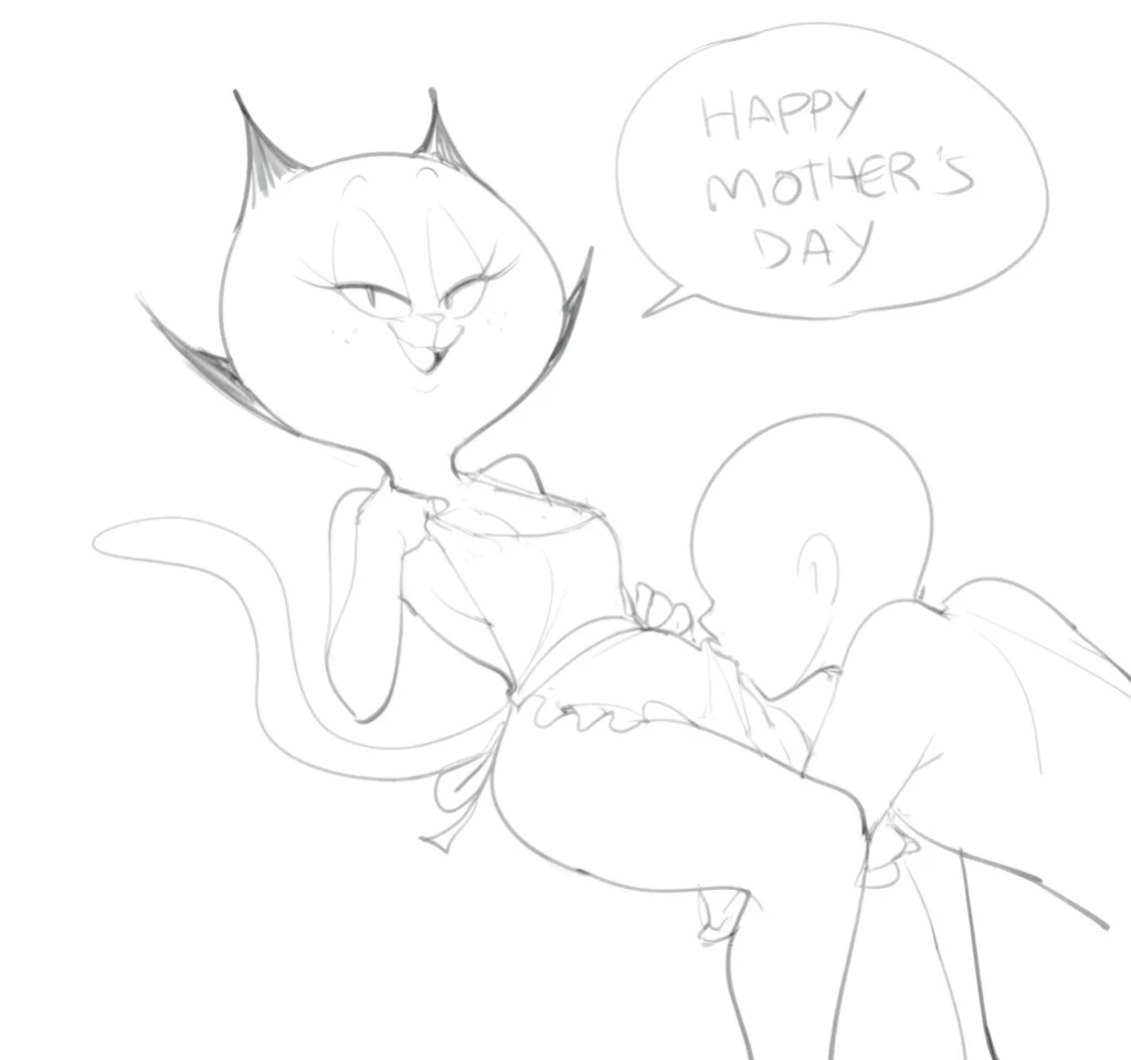 [Ai Generated] Mother Puss - The Complex Adventures of Eddie Puss