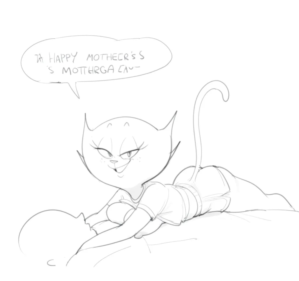 [Ai Generated] Mother Puss - The Complex Adventures of Eddie Puss