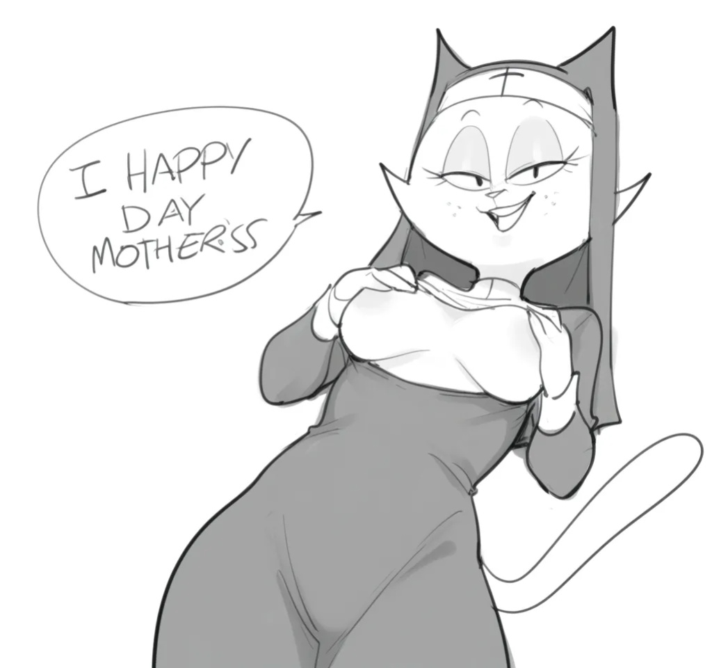 [Ai Generated] Mother Puss - The Complex Adventures of Eddie Puss