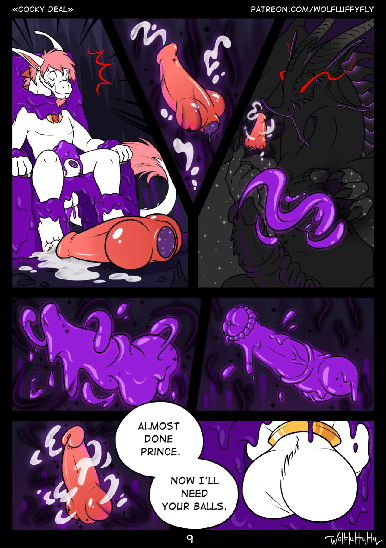 [Wolfluffyfly] Cocky Deal