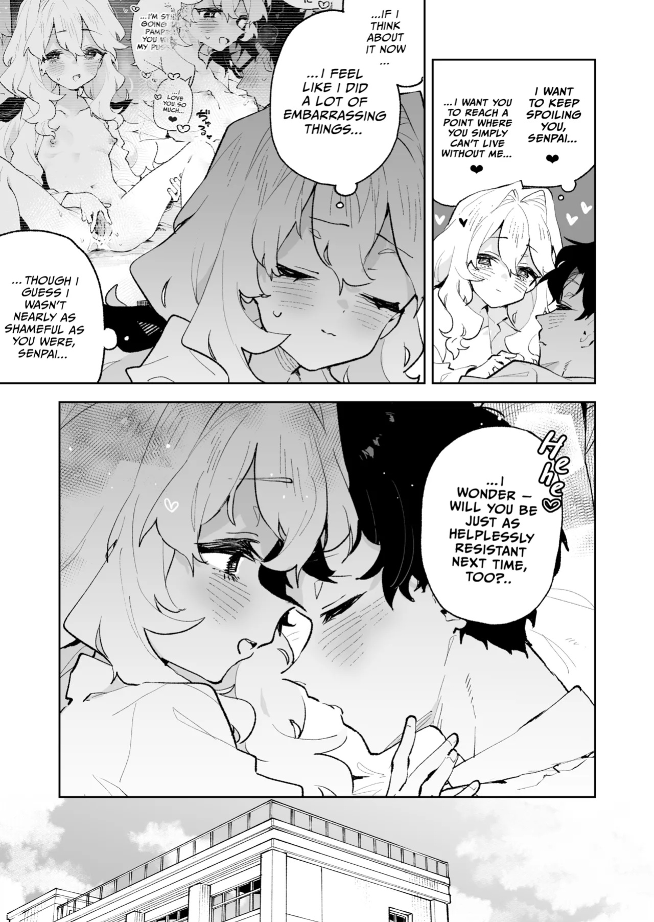 [Rimu Chanchi (Uni Cream Korokke)] Senpai no Kakkoii Oshasei Misete kudasai | Senpai, please show me your coolest orgasm [COHQ]