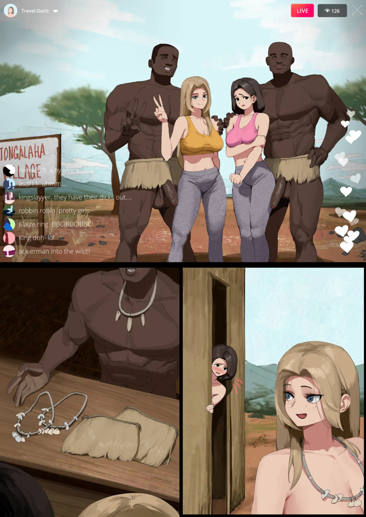 [wjs07] TravelGurlz remake - Africa (Uncensored + Textless)