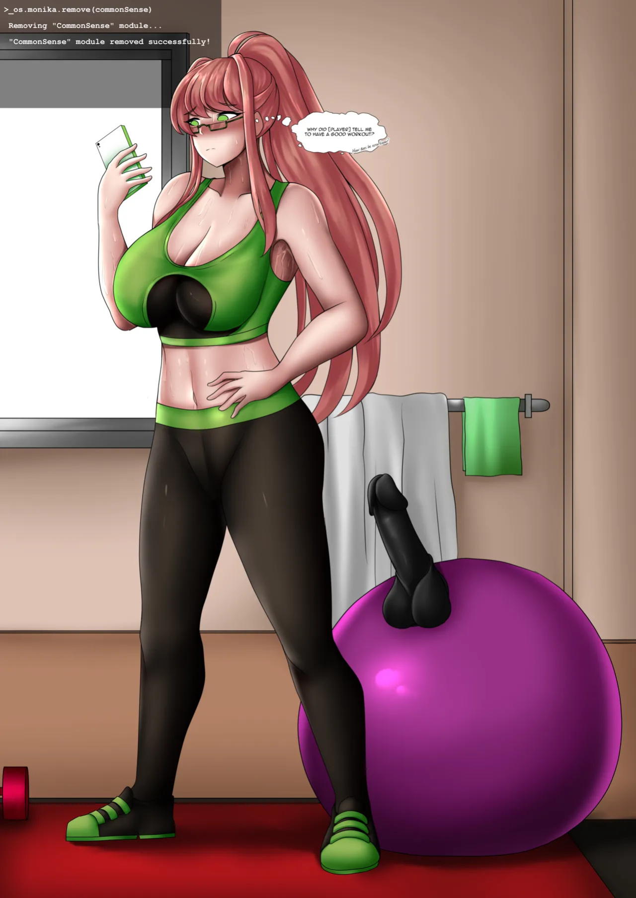 [Gen-kun] Monika Misadventures (Doki Doki Literature Club) [Parody]