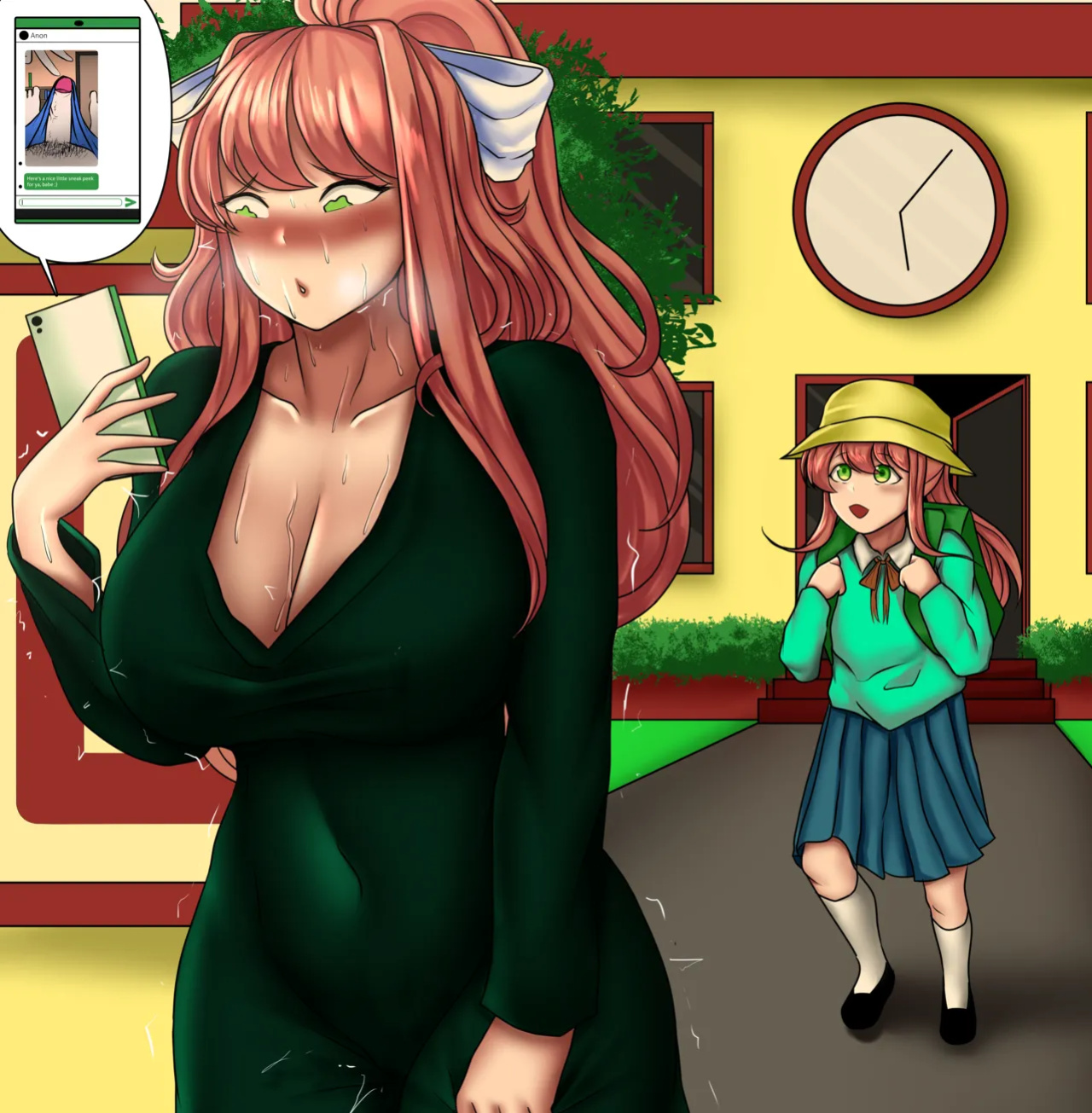 [Gen-kun] Monika Misadventures (Doki Doki Literature Club) [Parody]