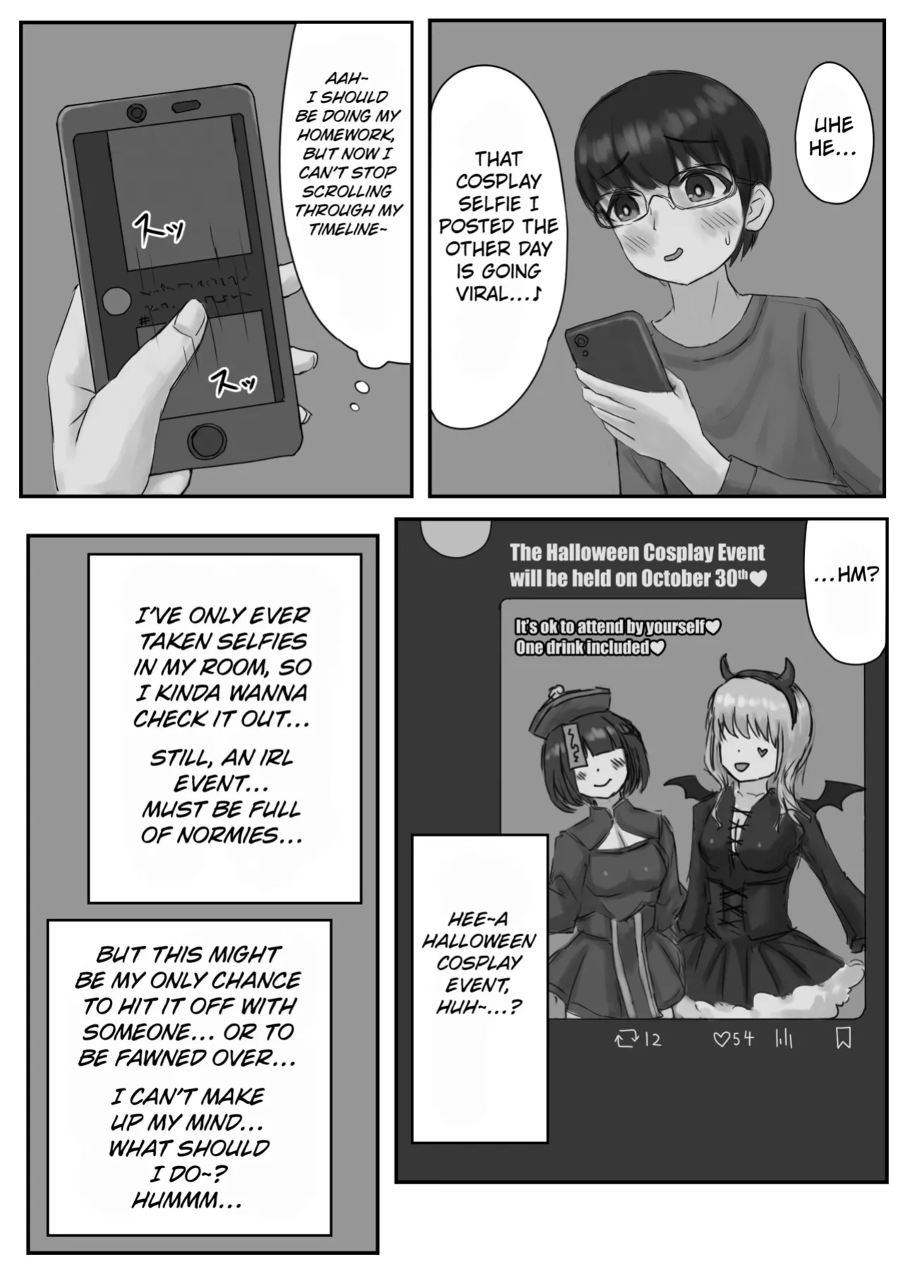 [Kousaten] Bunny Josou Danshi ga Succubus Cos no Futanari-tachi ni Mazo Onaho ni Sarechau Hanashi [Kuraudo]