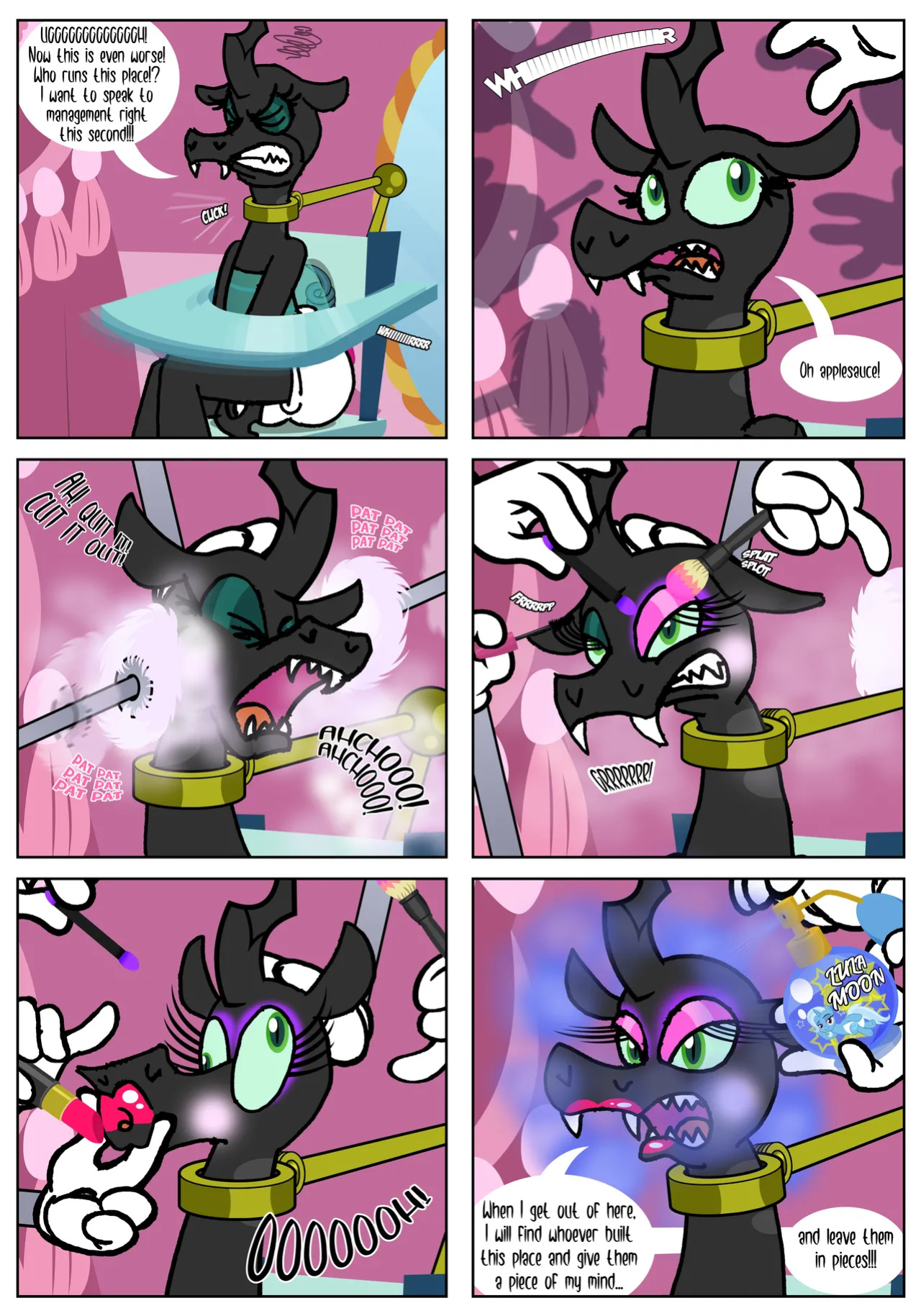 [KatZyla] A Changeling Queen in a Nursery Machine