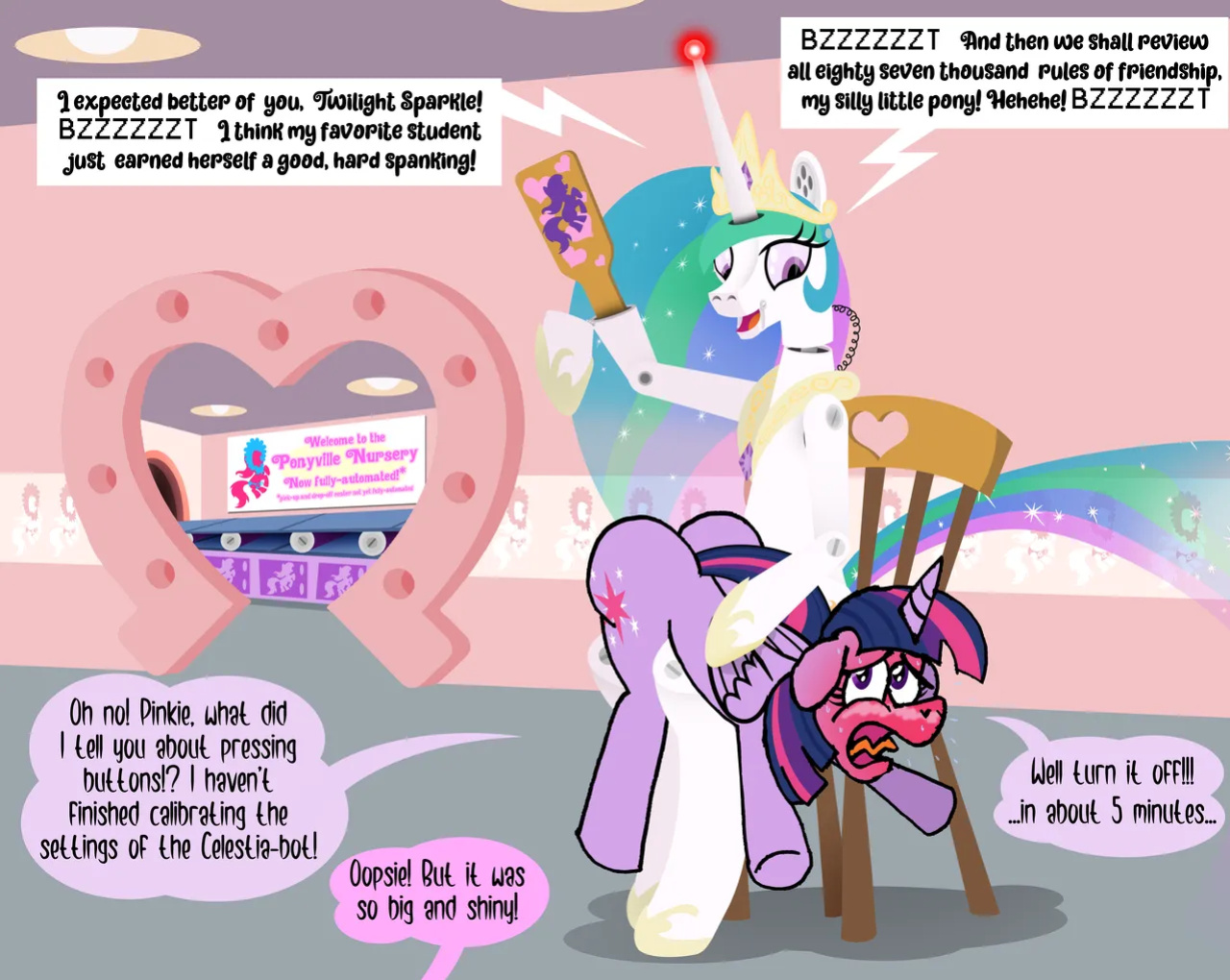 [KatZyla] A Changeling Queen in a Nursery Machine