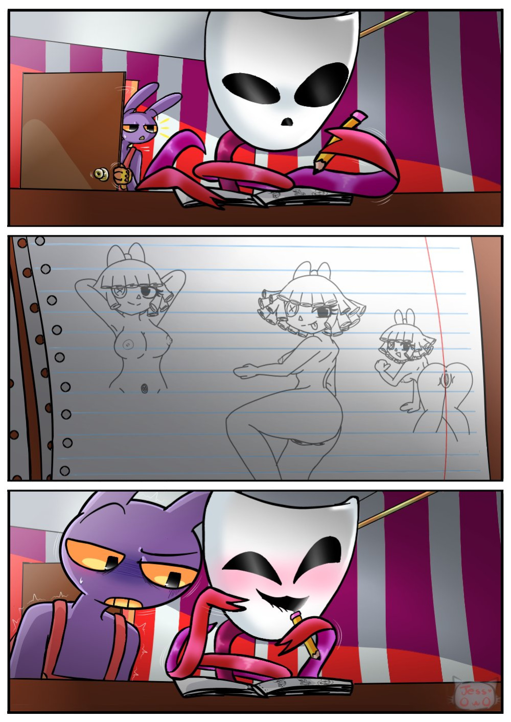 [Jess_User_OwO] Gangle's Drawing (The Amazing Digital Circus)