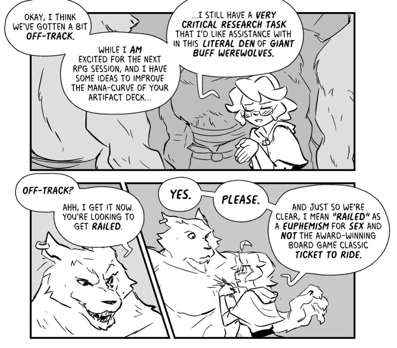 [Spicymancer] Werewolf Social Behavior