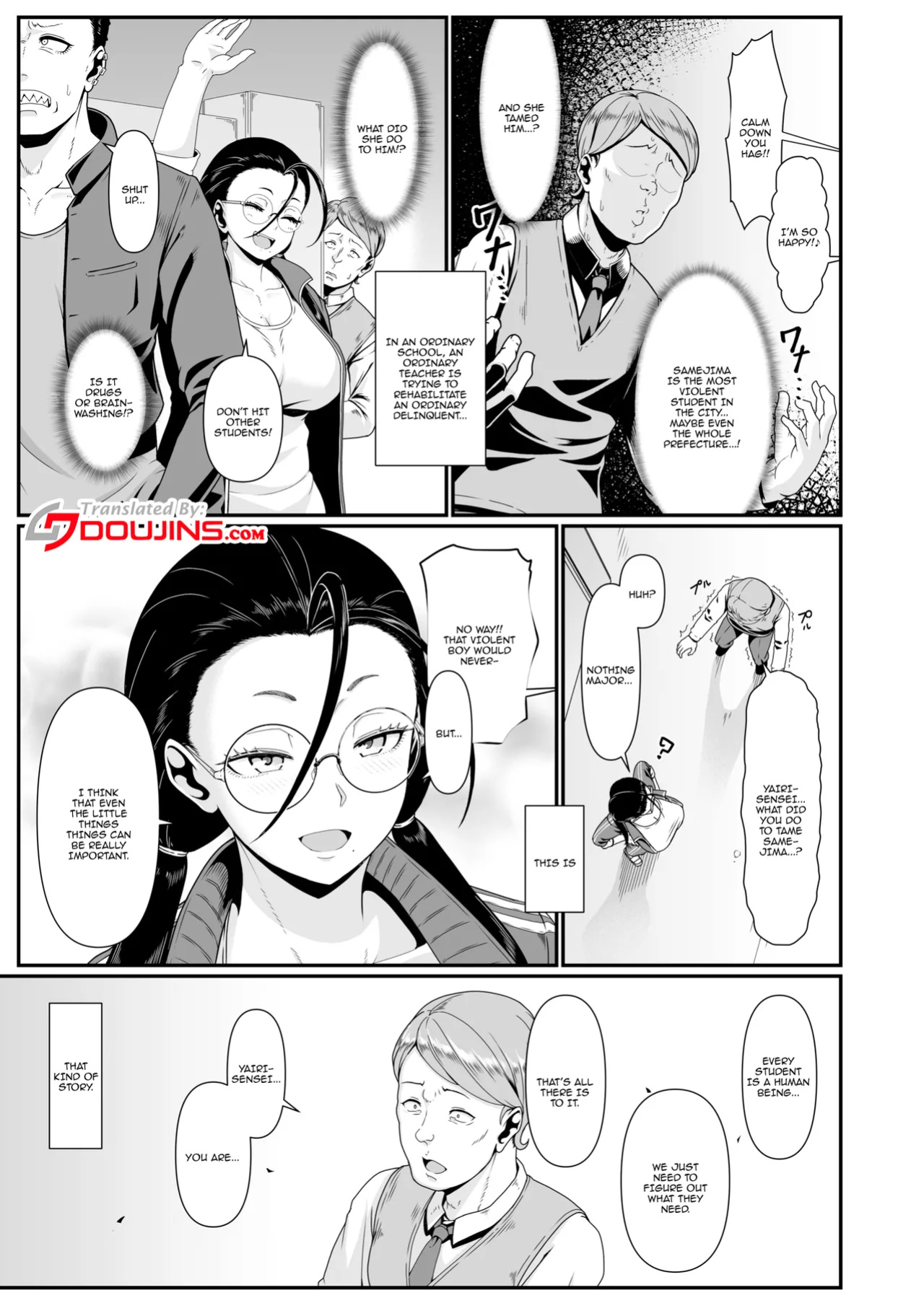 [Shiden Hiro] Yariman! (1) ~Yairi Mitsuko Sensei no Sei Katsu Shidou~ | Slut! (2) ~ Yairi Mitsuko-sensei's Life Guidance ~