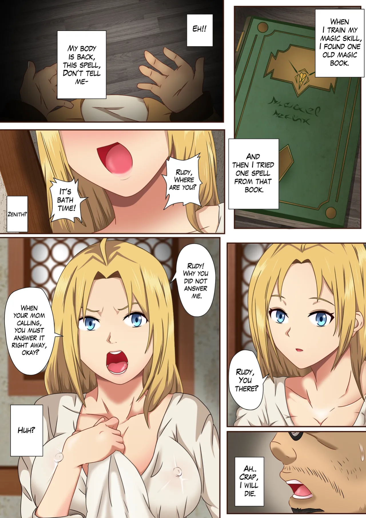 [Naraku No Nimotsu (NaiVeOut,nabunabu)] Reality Mixing Spell (Mushoku Tensei ~Isekai Ittara Honki Dasu~)