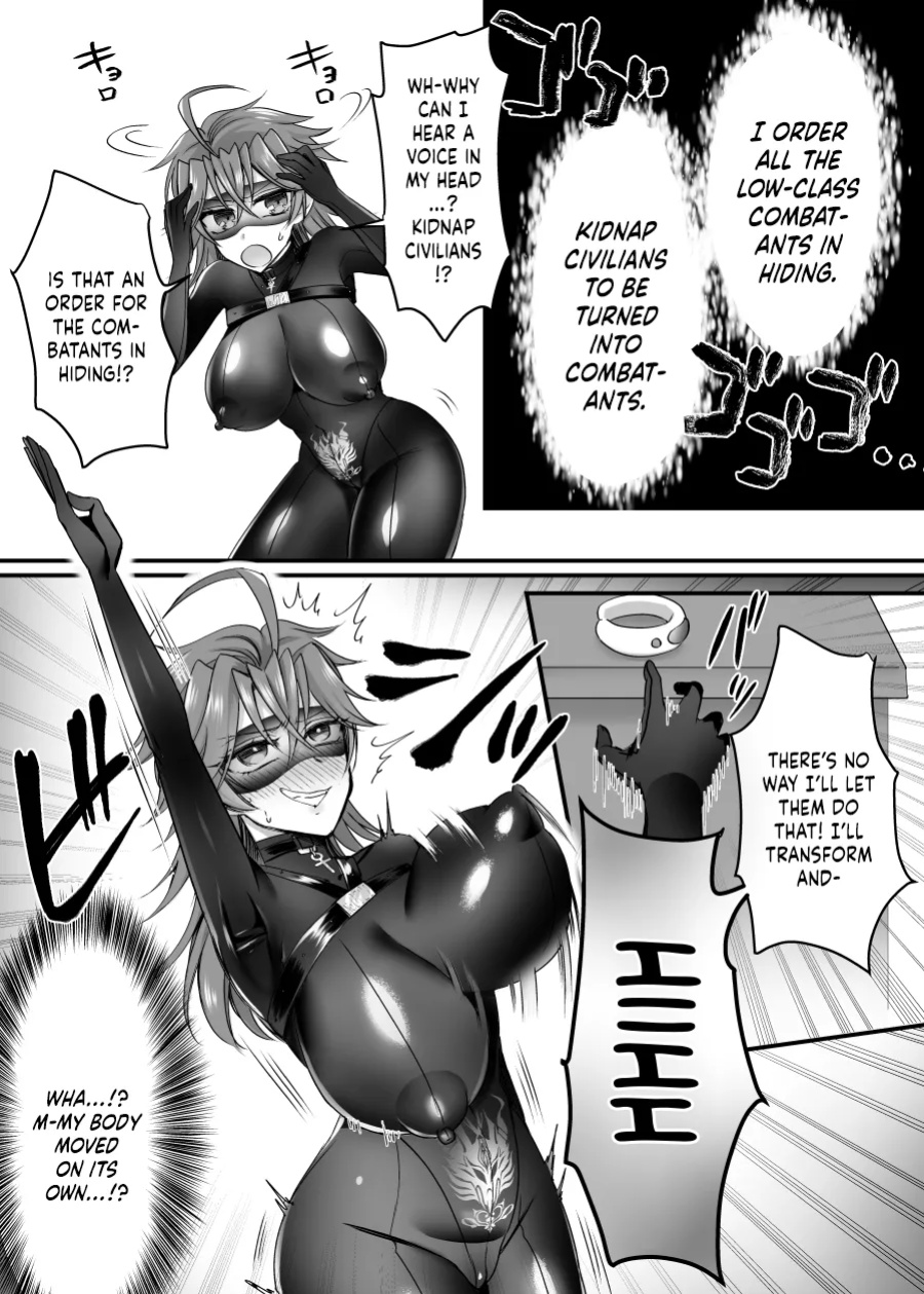 [Amaia Okashi Seisakusho (Moegi Oji-san)] Saber Red ~Seigi no Zako Onna Sentouin Hero~ | Saber Red ~The Weakling Female Fighter Hero of Justice ~