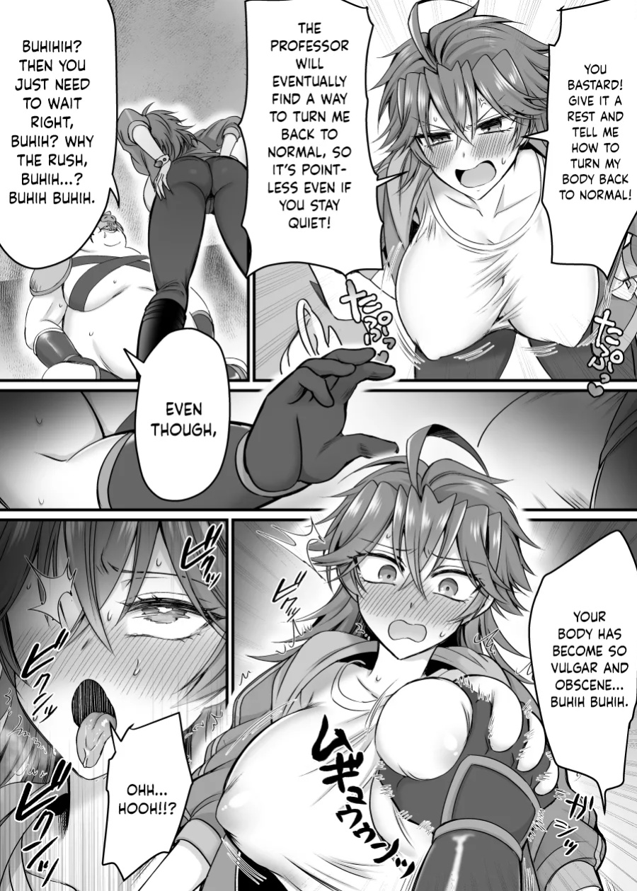 [Amaia Okashi Seisakusho (Moegi Oji-san)] Saber Red ~Seigi no Zako Onna Sentouin Hero~ | Saber Red ~The Weakling Female Fighter Hero of Justice ~